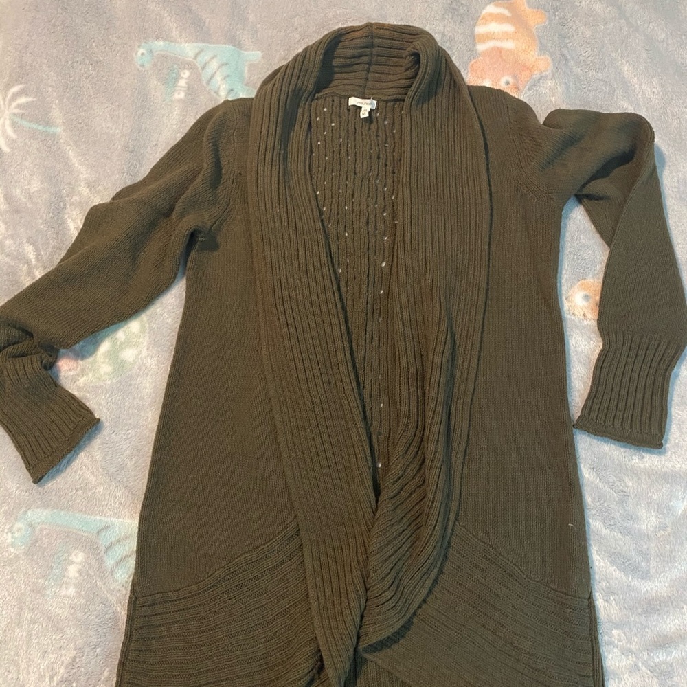 Maurices cardigan Olive green